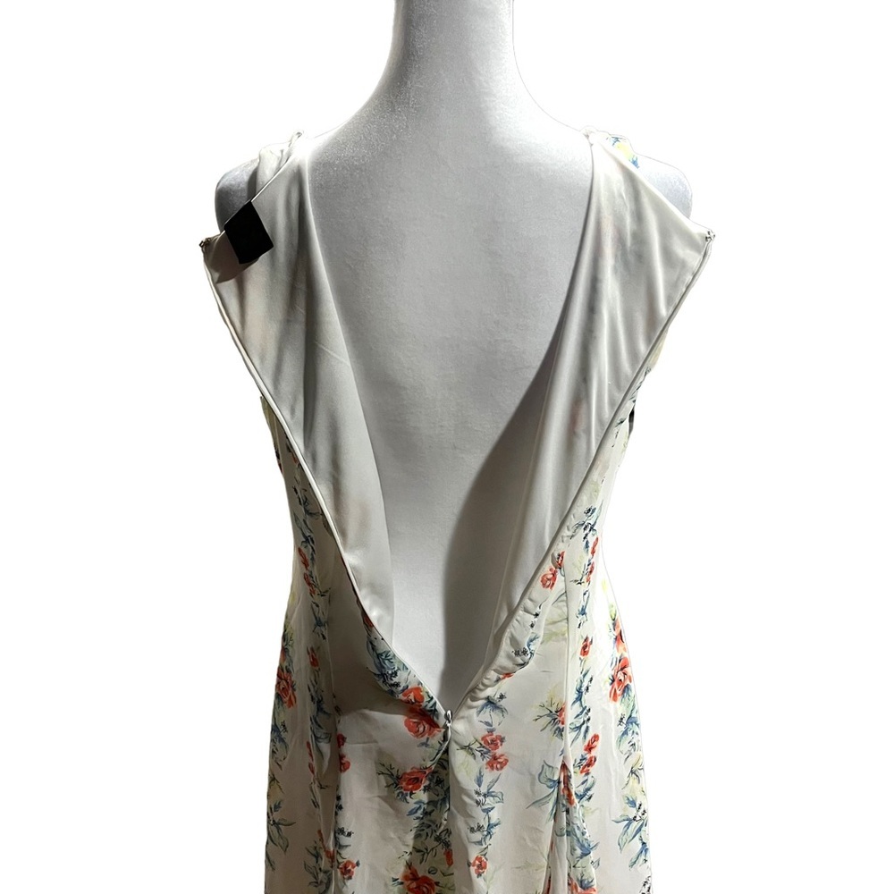 Disney Alice Through the Looking Glass Floral Print Lined Mini Dress - Picture 7 of 8